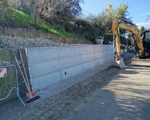 Lavori sulla provinciale 209