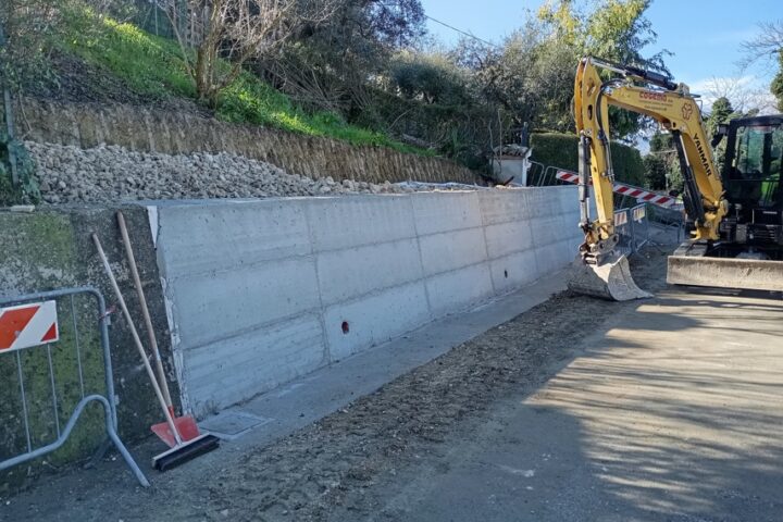 Lavori sulla provinciale 209