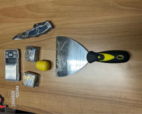 un arresto per spaccio