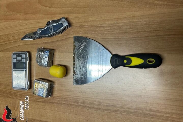 un arresto per spaccio