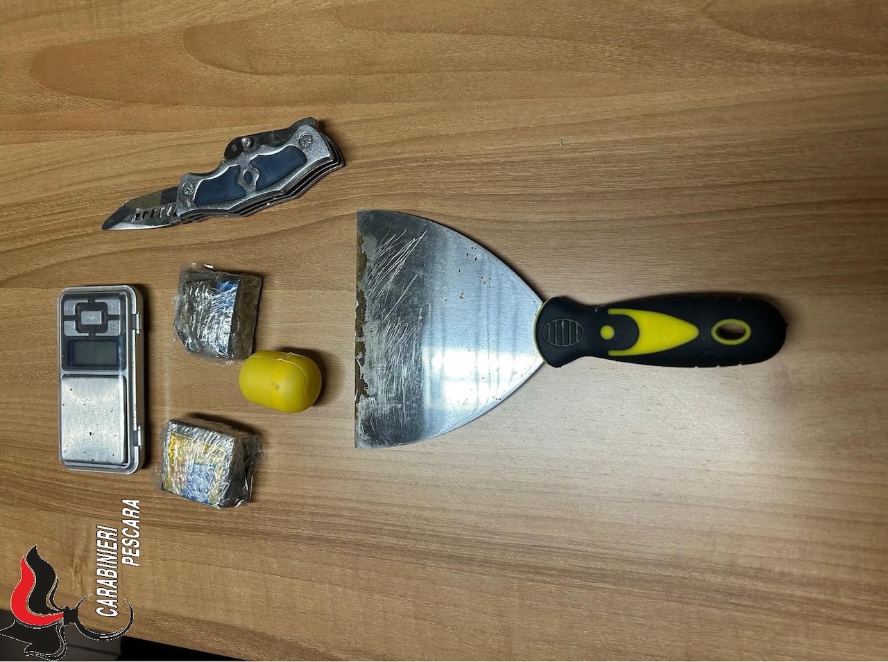 un arresto per spaccio