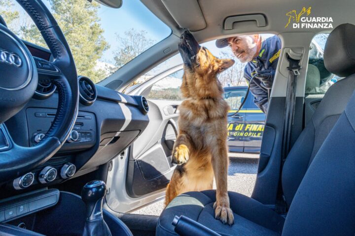 GdiF L’AQUILA: TRATTO IN ARRESTO UN PLURIPREGIUDICATO CON OLTRE 35 GRAMMI DI COCAINA