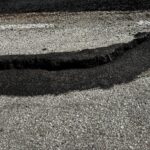 Civita di Colonnella strada franata