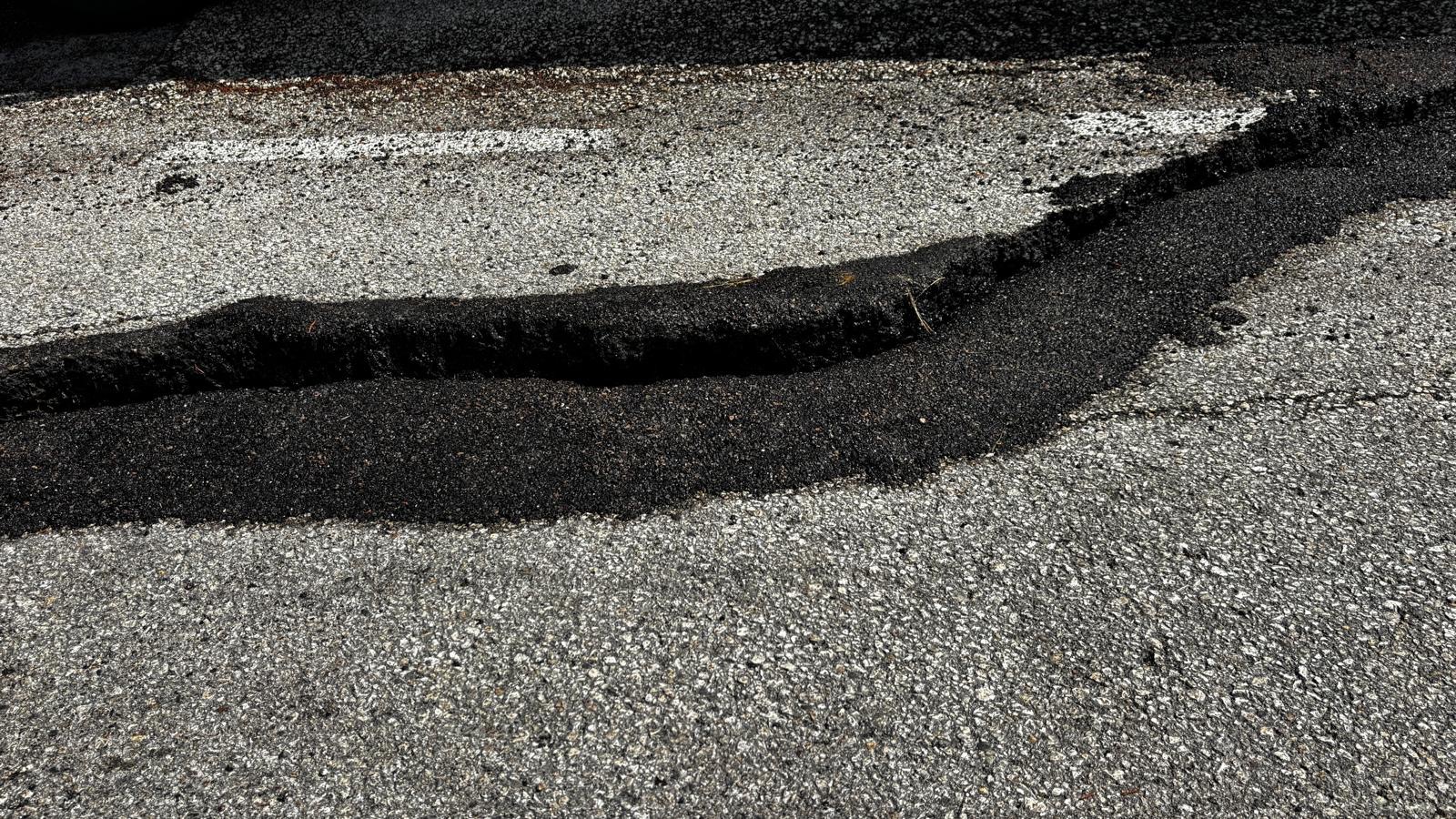 Civita di Colonnella strada franata