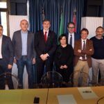 Marsilio con i sindaci dei comuni minati dalle frane