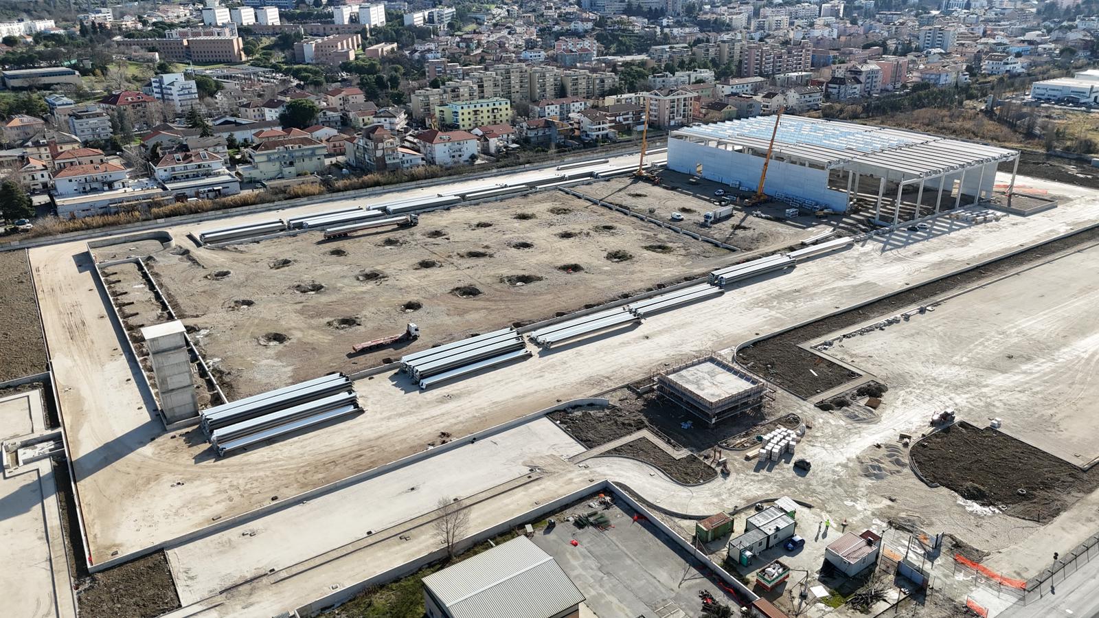 Il cantiere Eurospin