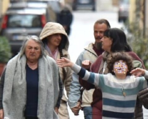 Famiglia nel bosco a Chieti