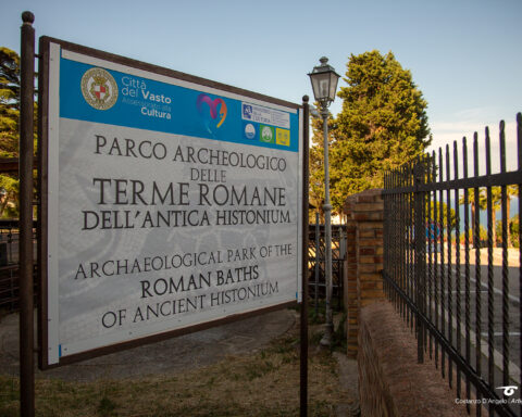 Il parco delle terme di Vasto, oggetto di riqualificazione