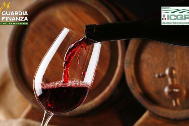 SEQUESTRATI 2,5 MILIONI DI LITRI DI VINO FALSAMENTE CERTIFICATI DOP E IGP OPERAZIONE “VINUM MENTITUM”