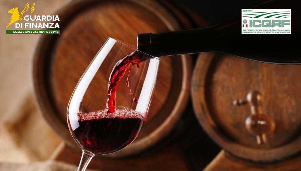 SEQUESTRATI 2,5 MILIONI DI LITRI DI VINO FALSAMENTE CERTIFICATI DOP E IGP OPERAZIONE “VINUM MENTITUM”