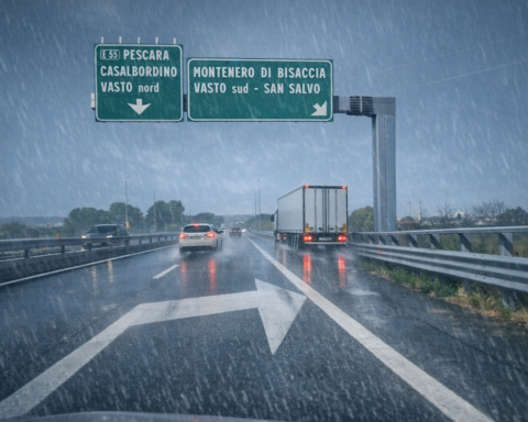 Uscita A14 vasto Sud. Autostrada gratuita su decisione del MIT a seguito del crollo del ponte sul fiume Trigno