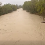 Fiume Sangro, allerta rossa maltempo in Abruzzo