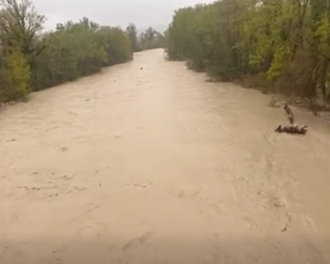 Fiume Sangro, allerta rossa maltempo in Abruzzo