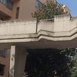 Le passerelle da demolire in via Di Vittorio a Giulianova