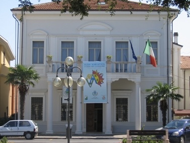 Veduta del municipio di Alba Adriatica