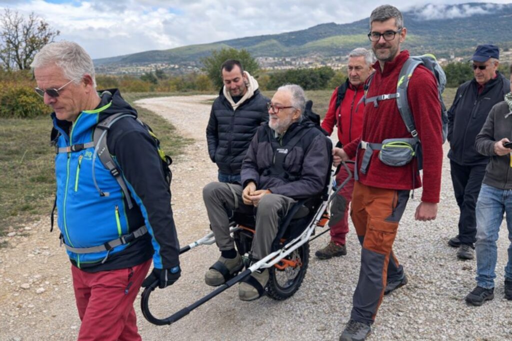 Joelette elettrica Aquila