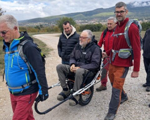 Joelette elettrica Aquila