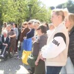 Manifestazione profughi ucraini Pineto