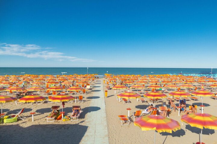 Una veduta della spiaggia di Giulianova