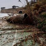 FRANA SULLAPISTA CICLABILE ACQUABELLA