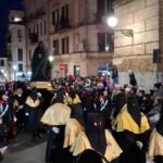UN MOMENTO DELLA PROCESSIONE DEL VENERDì SANTO DI CHIETI