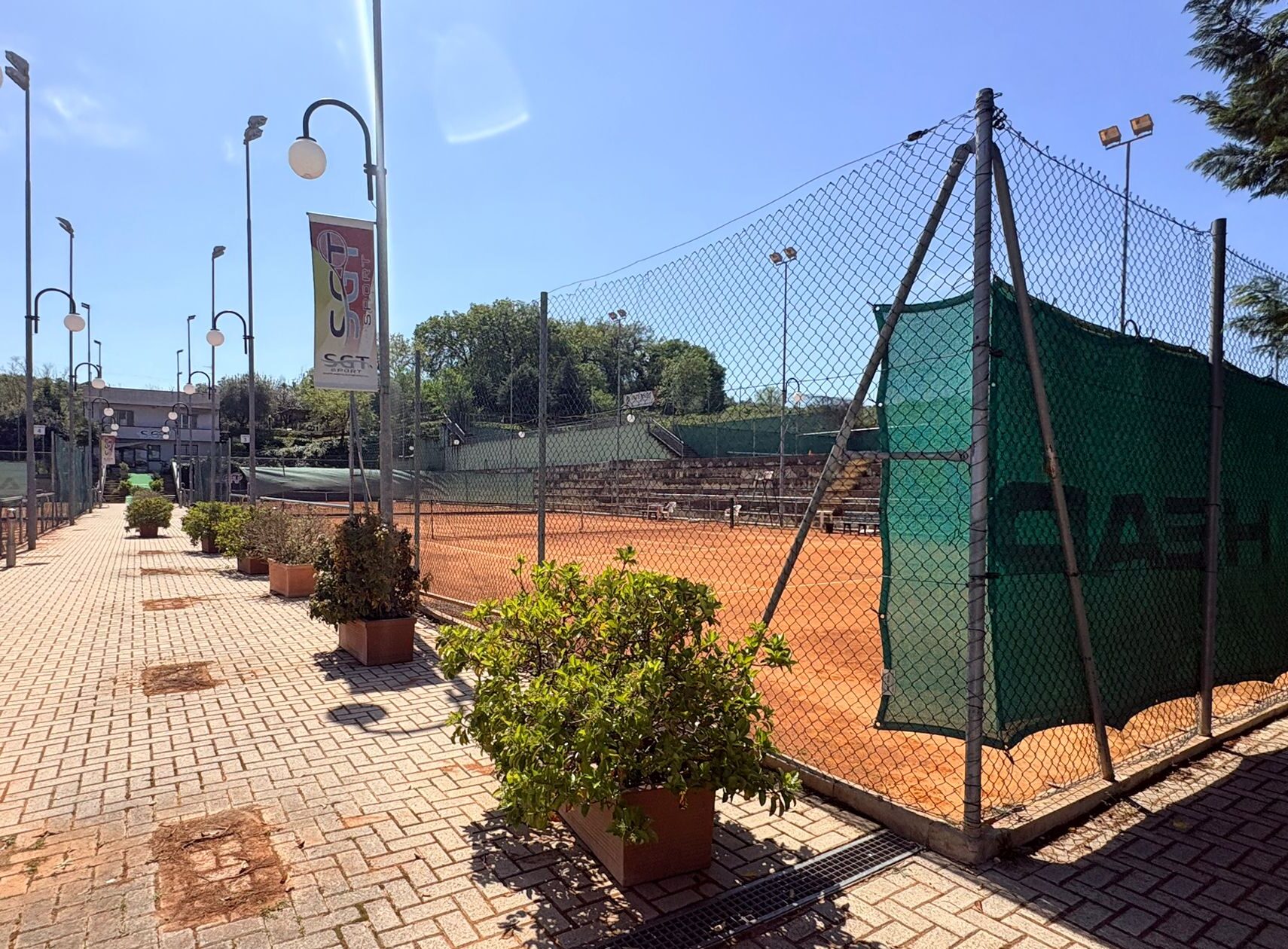 Gli impianti sportivi dove è avvenuta la tragedia del piccolo Luigi Santarelli