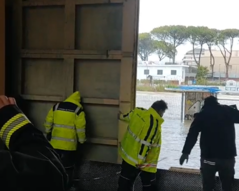 Chiusura della Porta della Golena Sud, Pescara