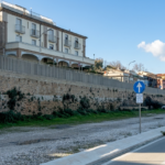 Il parcheggio sul mare di San Vito Chietino, utilizzato solo nel periodo estivo