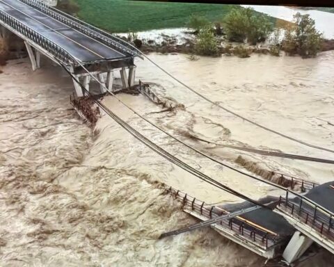 Il ciclone Erminio flagella l'Abruzzo