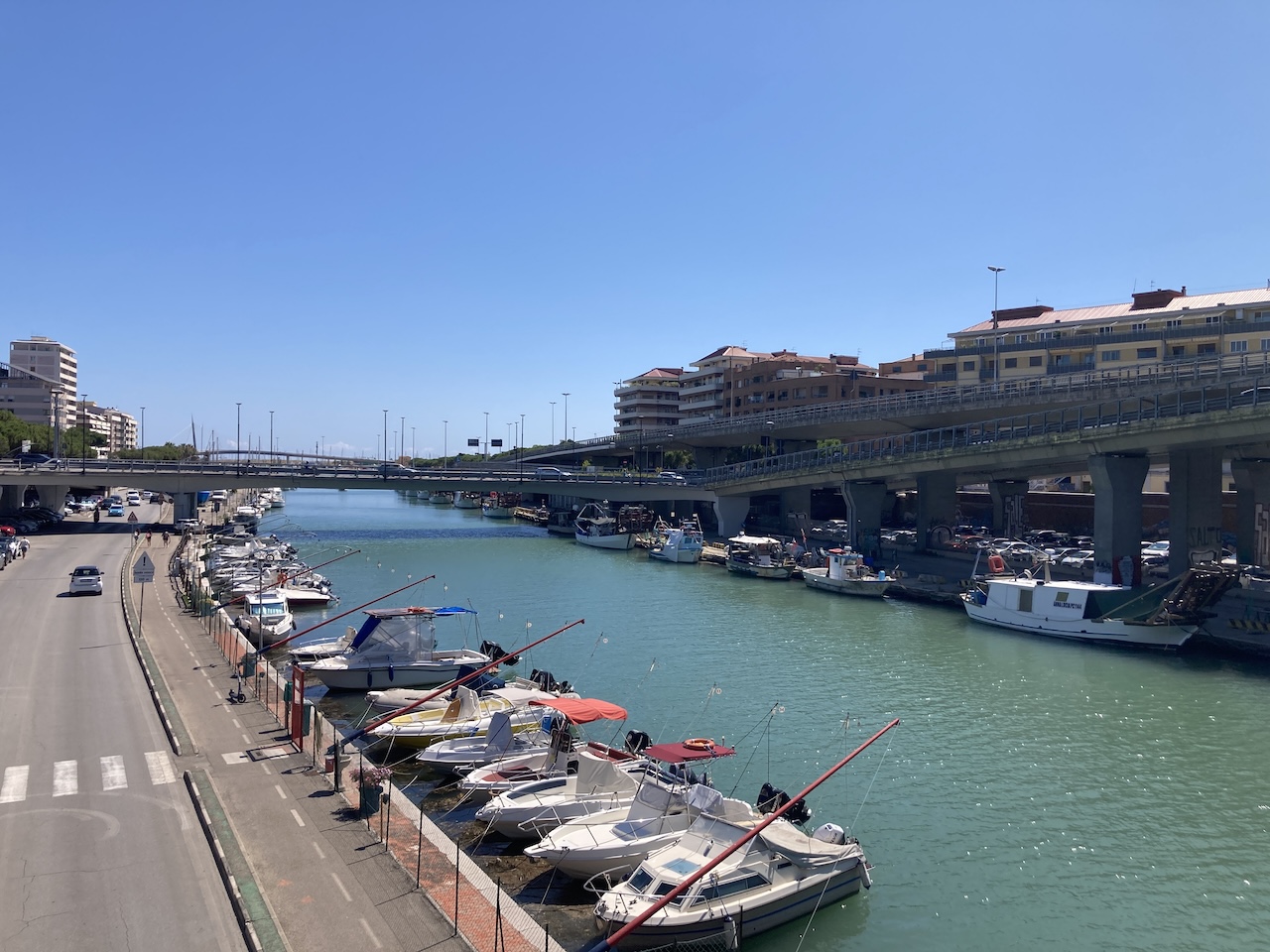 Porto canale di Pescara - Fiume Pescara