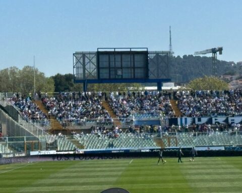 Stadio Adriatico-Cornacchia, il nuovo tabellone attivo entro il 25 aprile
