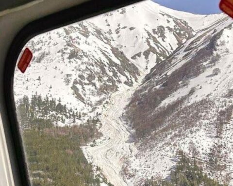 valanga sul gran sasso