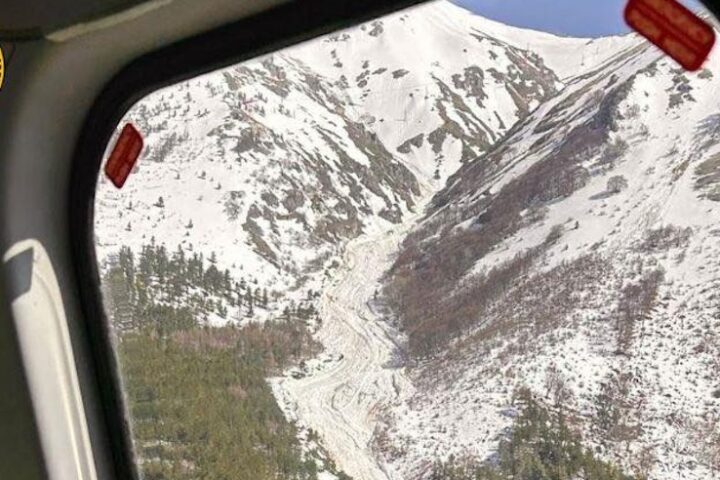valanga sul gran sasso