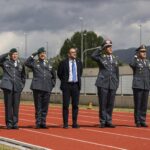 Pierluigi Biondi alla partenza della mille miglia della GdF