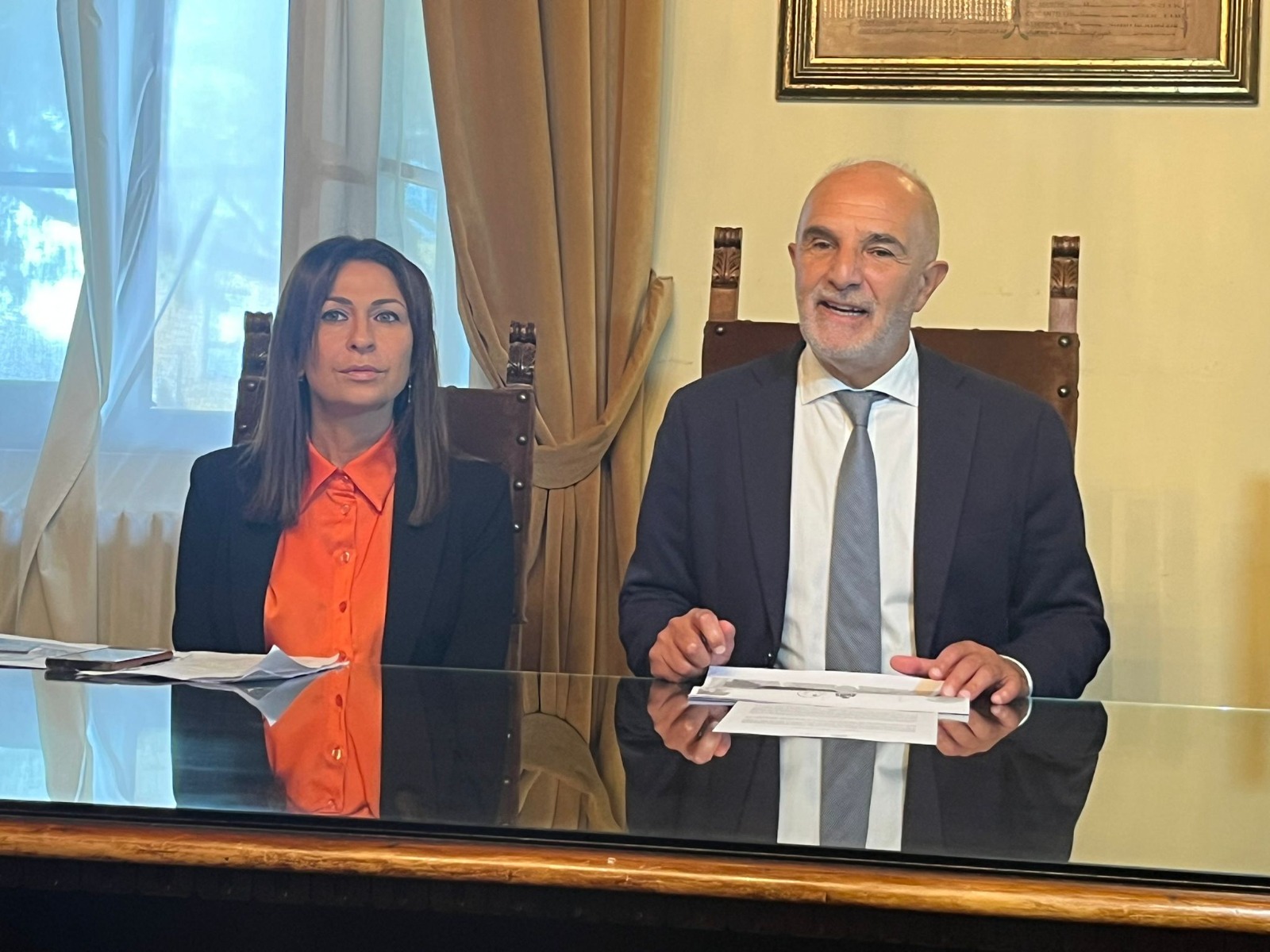 Carlo Masci e Patrizia Martelli