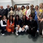 Il personale del pronto soccorso del Mazzini di Teramo all’inaugurazione della stanza rosa