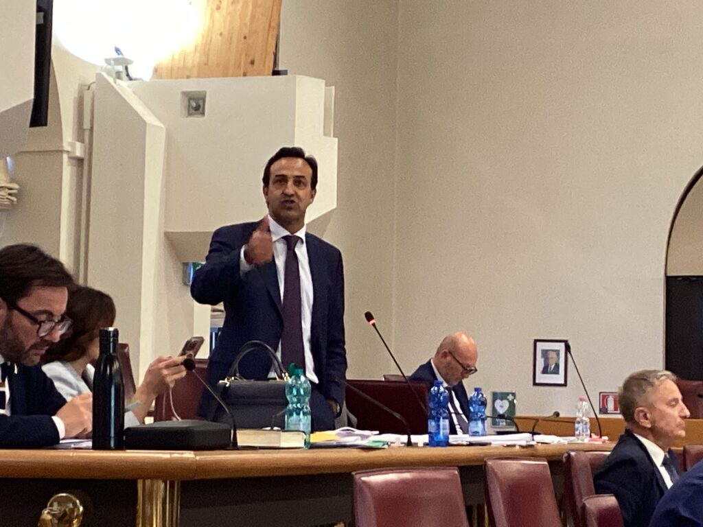 Il consigliere regionale Paolo Gatti