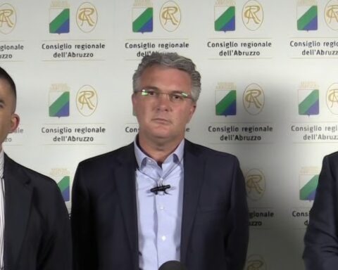 I consiglieri regionali del Partito Democratico Dino Pepe Sandro Mariani e Silvio Paolucci