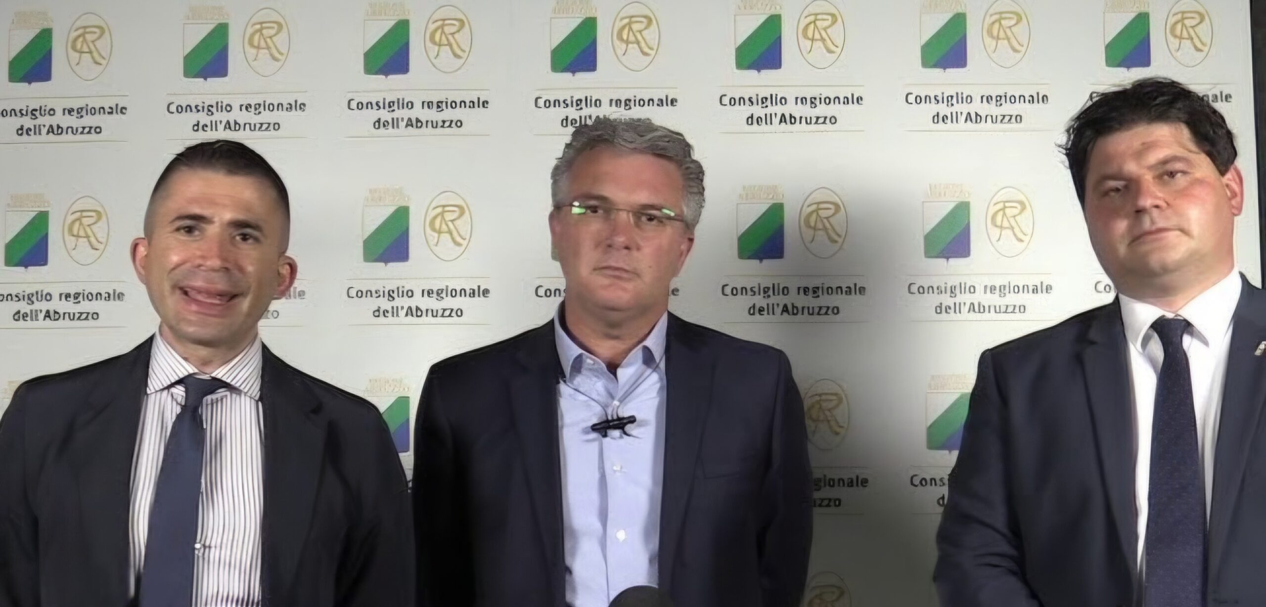 I consiglieri regionali del Partito Democratico Dino Pepe Sandro Mariani e Silvio Paolucci