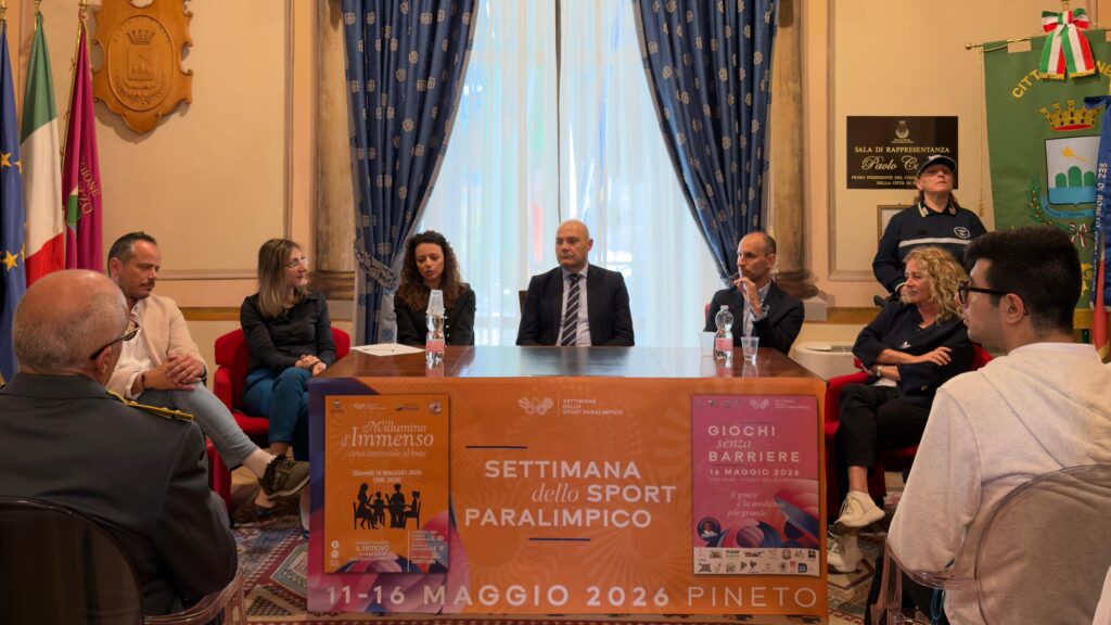 Presentazione a Villa Filiani della settimana di sport Paralimpici