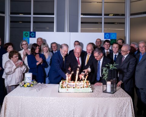La cena di festeggiamento dei 70 anni della BCC Castiglione e Pianella