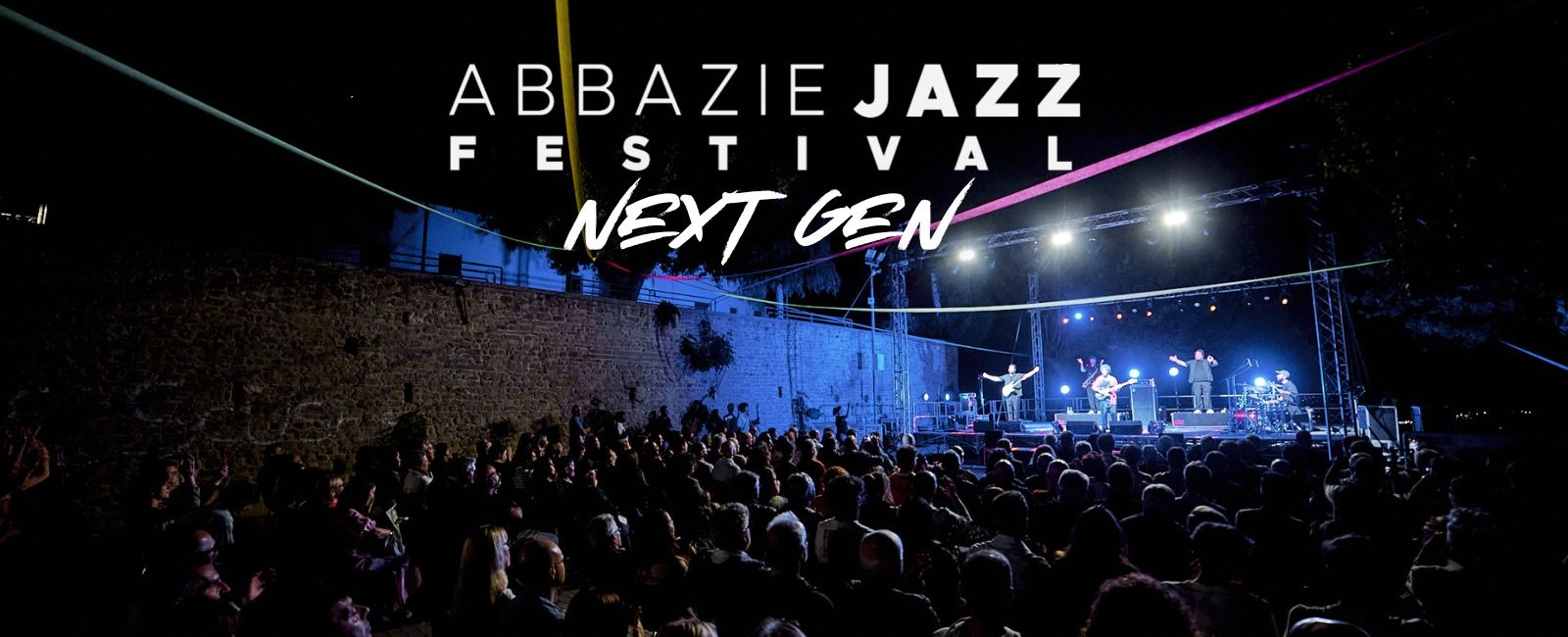 Locandina del festival delle abbazie