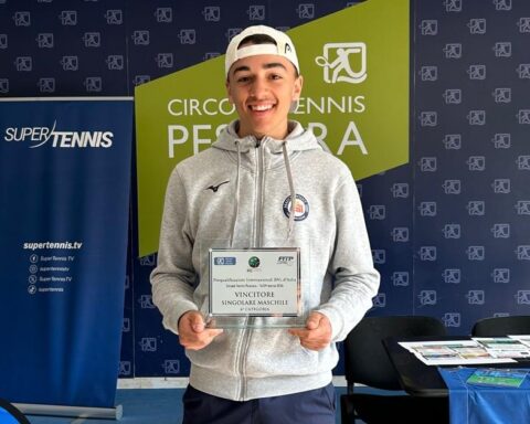 Luca Spinozzi giocherà al Foro Italico