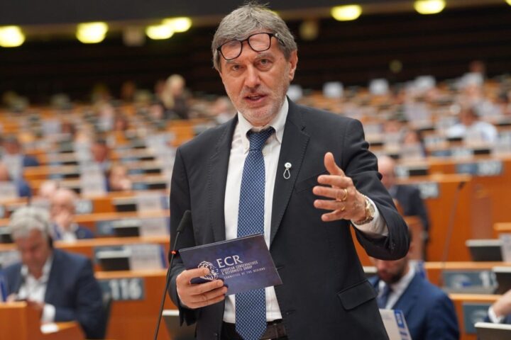 Marco Marsilio a Bruxelles