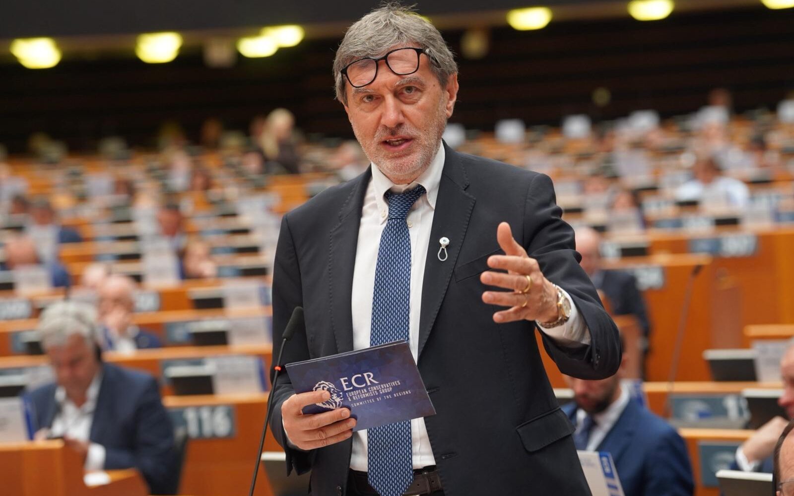 Marco Marsilio a Bruxelles