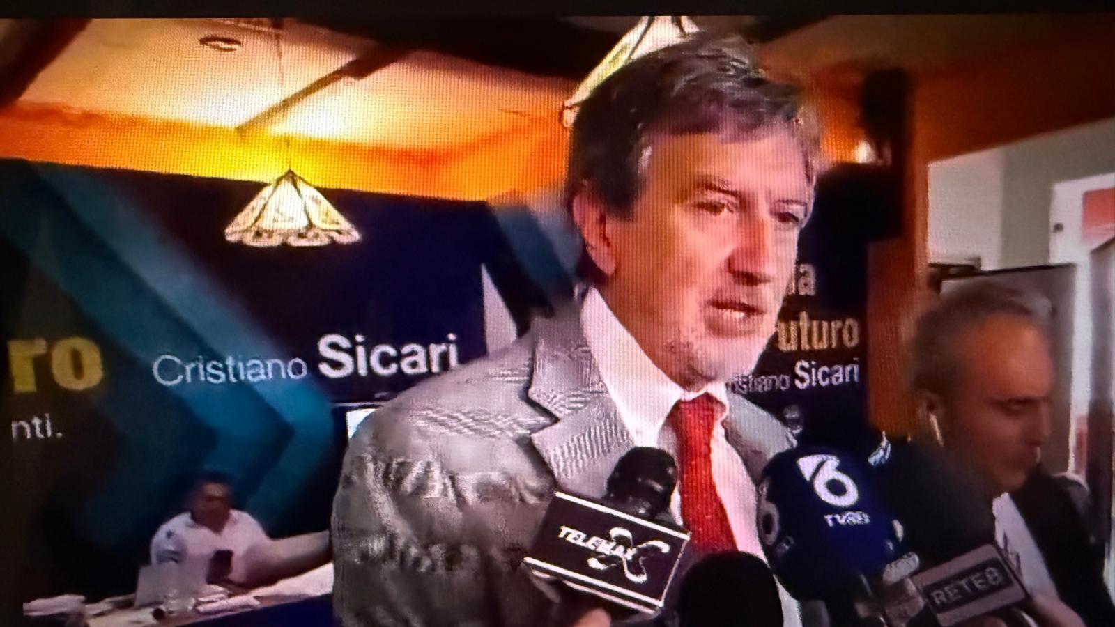 IL Presidente della rRegione Abruzzo Marco Marsilio, commenta il risultato delle elezioni a Chieti