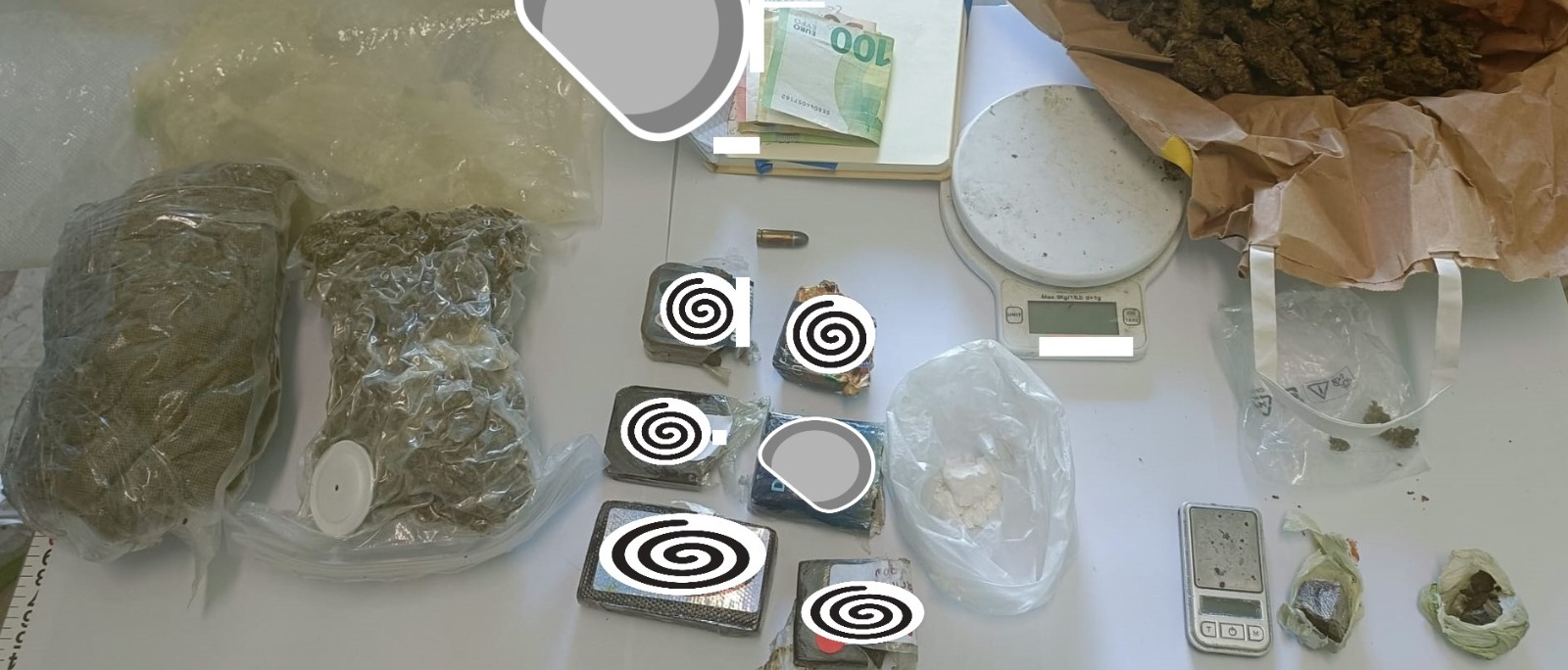 Sequestro droga montesilvano
