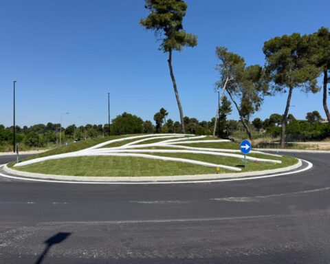 La rotatoria di Pescara sud
