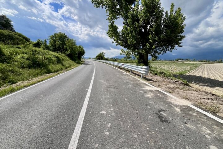 SP22, ripresi i lavori tra Trasacco e Ortucchio