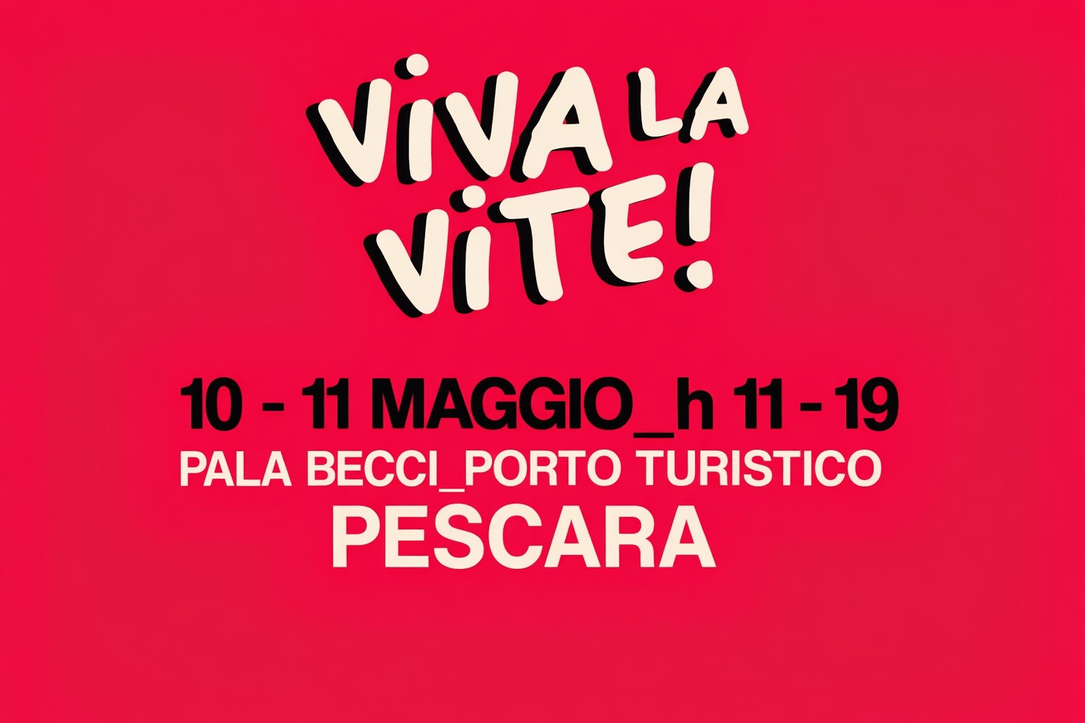 Viva la Vite Pescara 2026